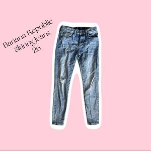 Banana Republic Skinny Jeans 26